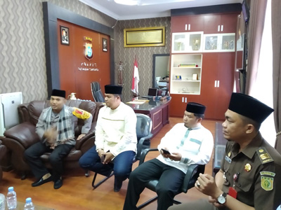 Dalam Rangka Sukseskan Pemilu, Andi Putra Didaulat Bacakan Kesepakatan Pemilu Damai
